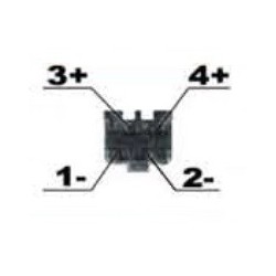 Connecteur d'Angle X pour alimentation d'ordinateur portable  - 1