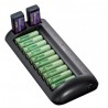 Chargeur 10 Piles Rechargeables  NiMH / NiCD  MW8998  - 2
