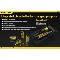 NITECORE UM20 Chargeur Intelligent USB 2 Accus piles Li-Ion IMR