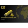 Accumulateur Nitecore NL 2150 21700 5000mAh 3.6V Li-ion, courant de décharge continu 5A protégée