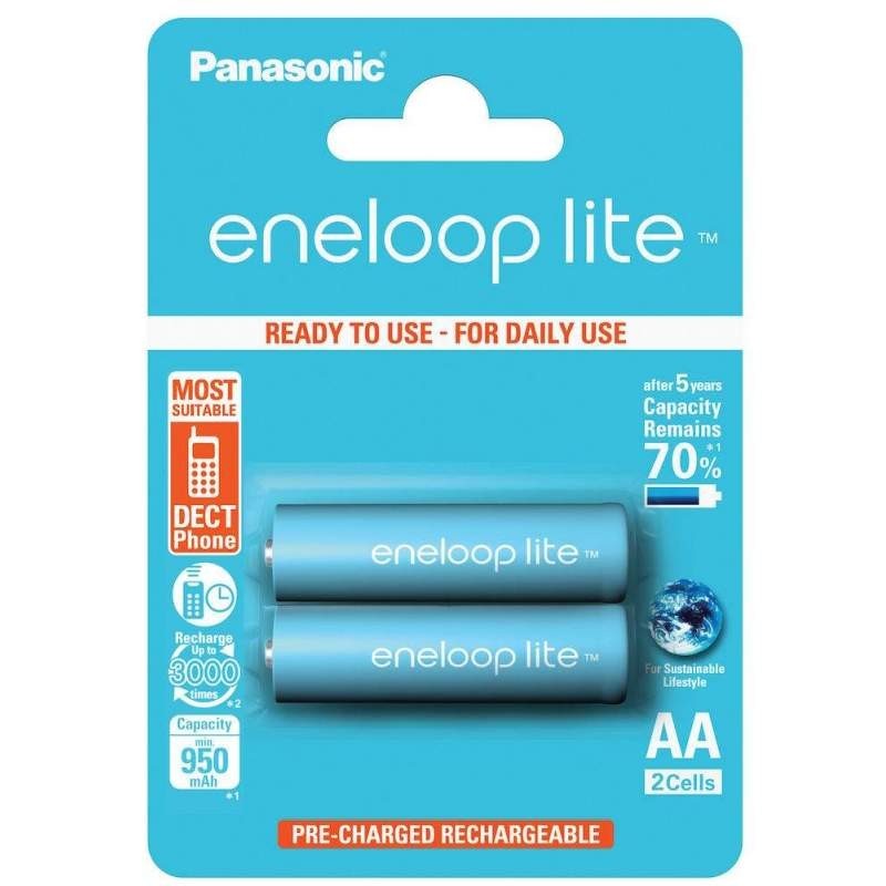 Piles rechargeables téléphone Fixe sans fil AA / LR6 ENELOOP Lite