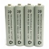 4 Piles Rechargeables pour Lampe Solaire AAA / LR03 NI-CD 450mAh