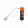 Accumulateur 21700 5000mAh 3.7V Li-ion, 4A Rechargeable via USB C