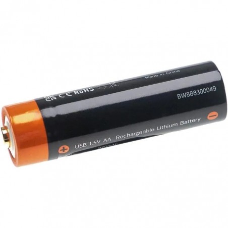 Accumulateur INTENSILO AA 1.5V  Li-ion, Rechargeable via USB Micro  - 3
