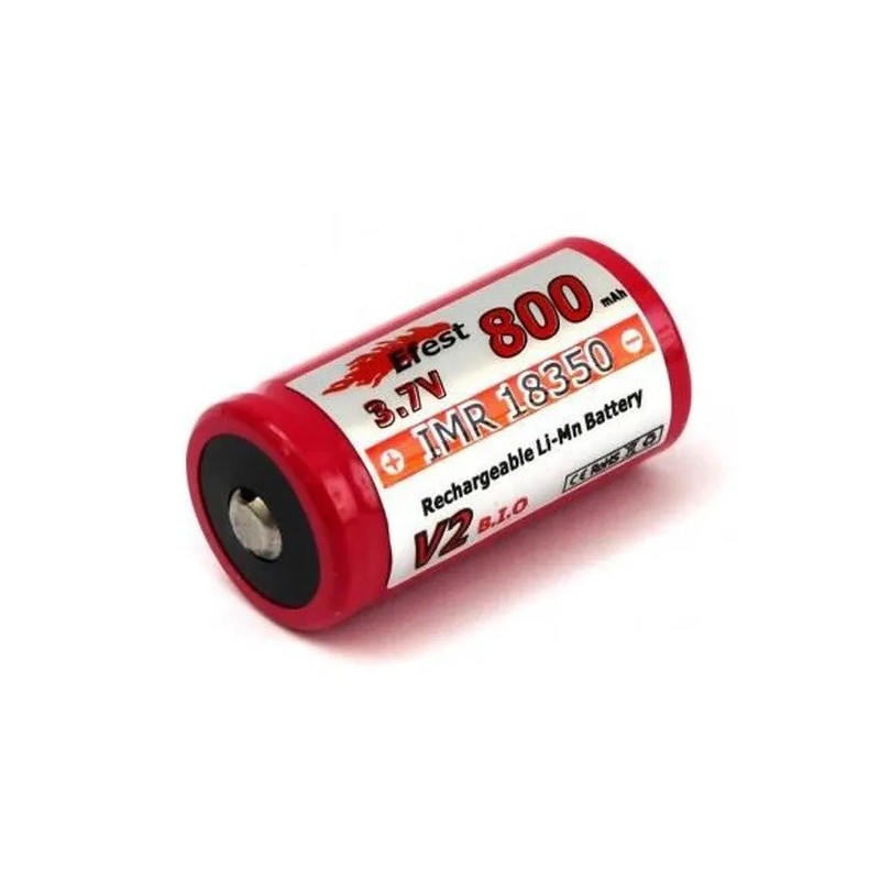 Accumulateur EFEST IMR118350 - 800mAh 3.7V Lithium Ion Accumulateur EFEST IMR118350 - 800mAh 3.7V Lithium Ion
