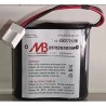 PILE COMPATIBLE BATLI06 DAITEM 7.2V 6.5AH LITHIUM POUR ALARME