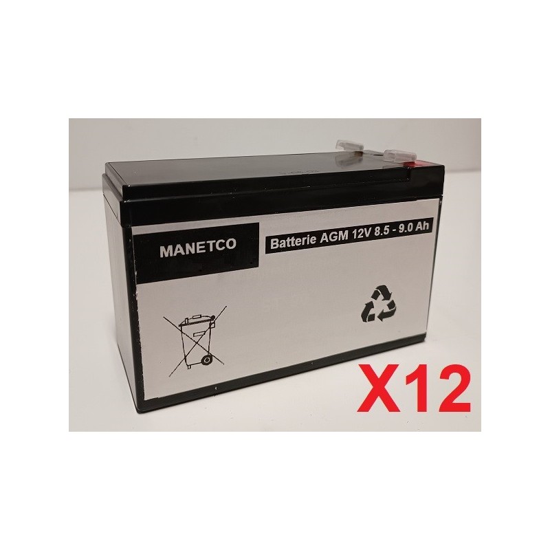 Batteries pour onduleur (ASI) Middle Atlantic Premium Series 2200VA Expansion  Cabinet UPS-OLEBPR-1 