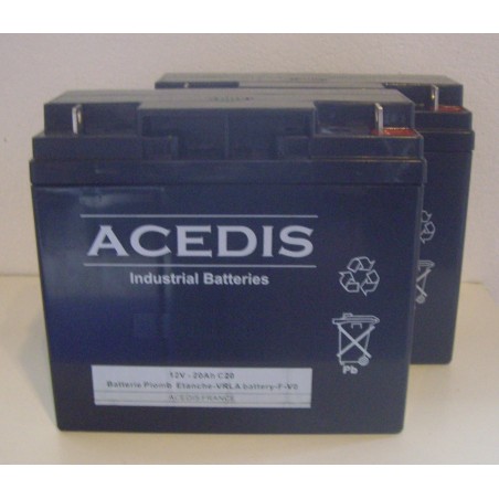 RBC7 Batterie pour onduleur APC / DELL Smart-UPS 1500 DLA1500I (1701)
