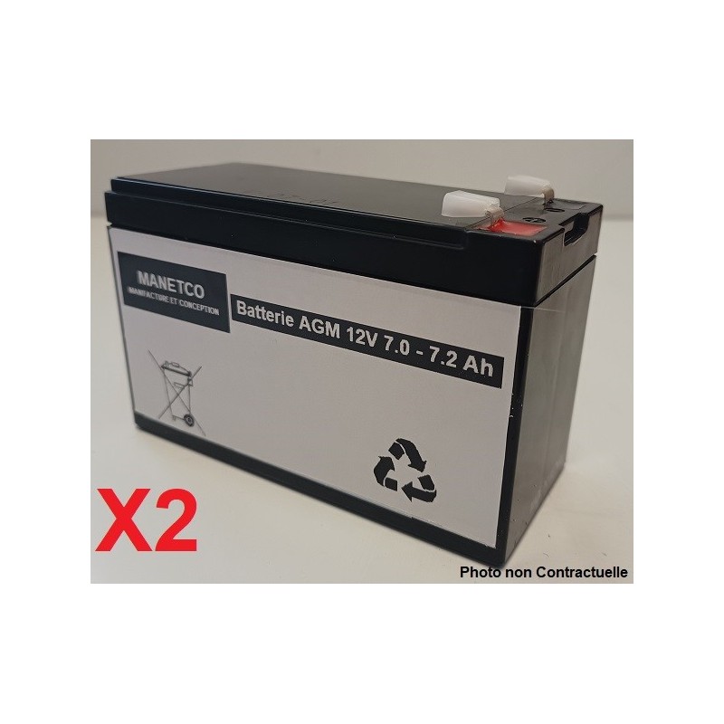  Batterie pour onduleur APC  Smart-UPS SUA750R2X338