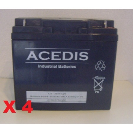 Batterie pour onduleur APC  SMART-UPS SU1300RMXLINET RBC11 (1568)