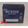 RBC11 Batterie pour onduleur APC  SMART-UPS SU2200RMXLNET