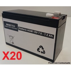 Batteries pour Onduleur (ASI) OPTI-UPS DS8000B