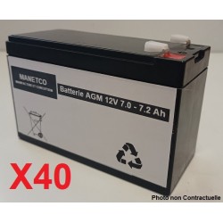 Batteries pour Onduleur (ASI) OPTI-UPS DS12000B