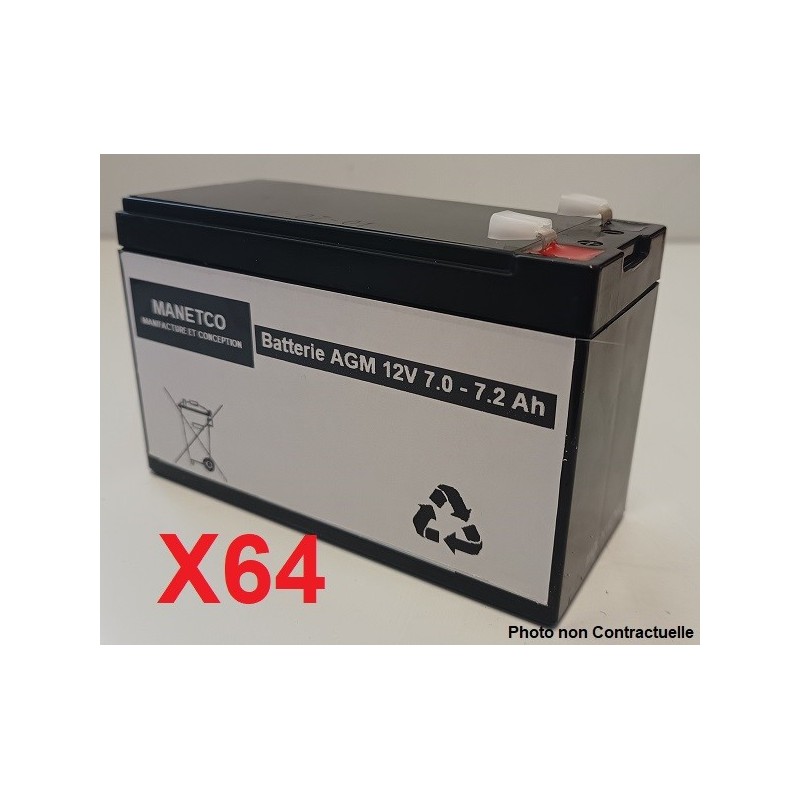 G3HT20KHS MGE/APC Galaxy 300 20 kVA 400V 3:3 Batterie Remplacement 