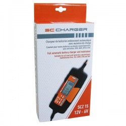 Chargeur Batterie SCZ15 Pêche, Moto, Auto Motoculture