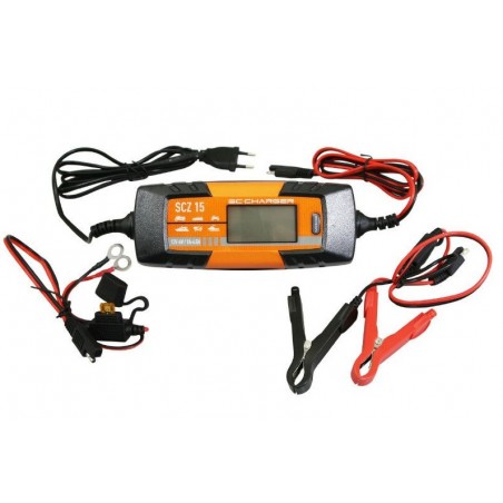 Chargeur Batterie SCZ15 Pêche, Moto, Auto Motoculture