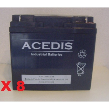 RBC55 Batterie pour onduleur APC / DELL  Smart-UPS 3000 (DLA3000) (1713)