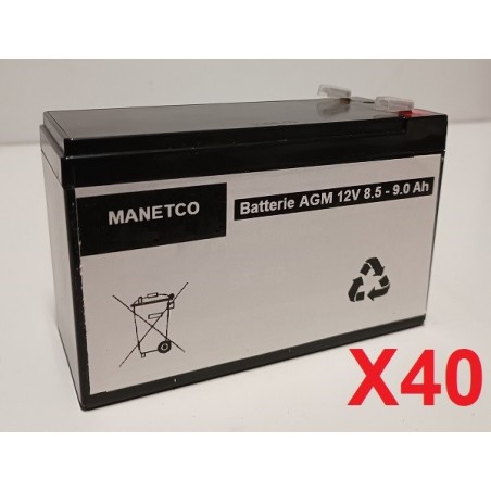 Batteries Onduleur POWERWALKER VFI 20000 CP 3/3 BI