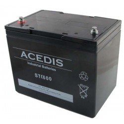 Batterie plomb étanche AGM STC600 12V 64.2Ah M6