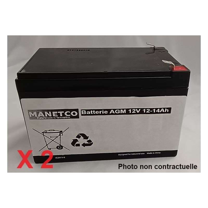 Batteries Scooter Mobilité Drive FALCON 12V 12 - 14Ah Batteries Scooter Mobilité Drive FALCON 12V 12 - 14Ah