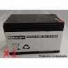 Batteries Scooter Mobilité Drive FALCON 12V 12 - 14Ah 