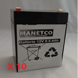 Cartouches de batterie de rechange compatible APC APCRBC143 