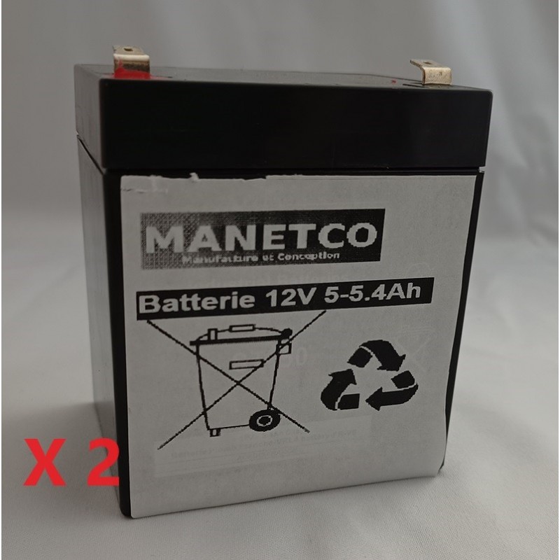 Pack Batterie 12v pour onduleur NITRAM BU1000E-FR 