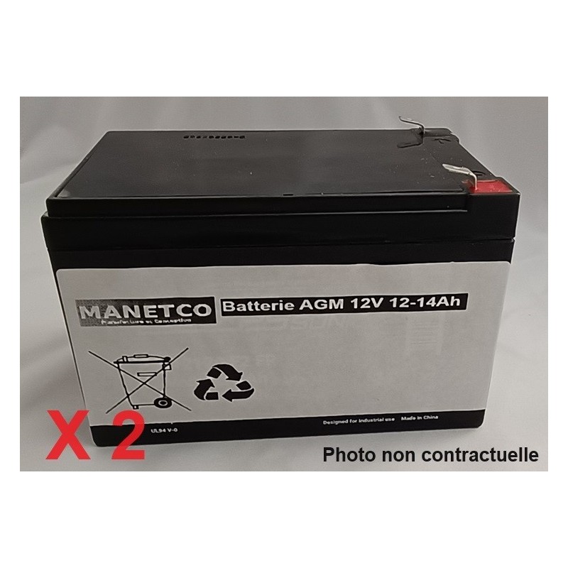 Batteries pour Onduleur (ASI) BELKIN PRO NETUPS F6C100 