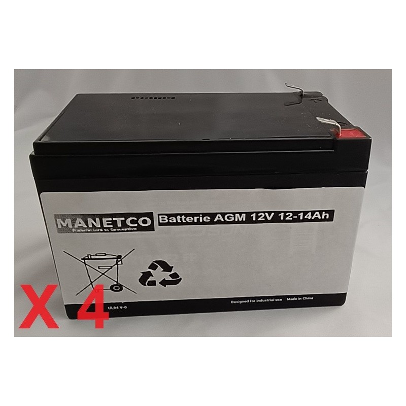 Batteries pour Onduleur (ASI) EATON-Powerware 05147366-5592 