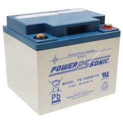 Batterie AGM étanche 12v powersonic ps-12400-fr