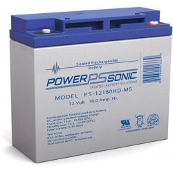 batterie AGM étanche Powersonic ps-12180-FR