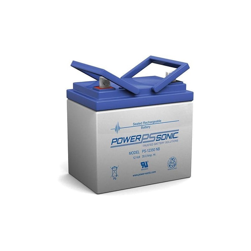 Batterie PowerSonic PS-12350 NB 12V 35Ah AGM étanche Batterie PowerSonic PS-12350 NB 12V 35Ah AGM étanche