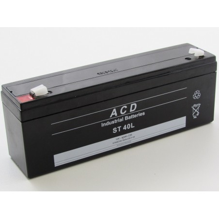 Batterie plomb étanche AGM ACEDIS ST40L 12V 4Ah T1