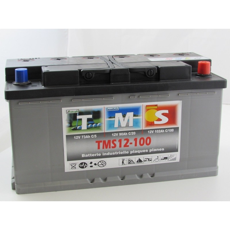 Batterie Décharge lente ACEDIS TMS12-100 12v 102Ah