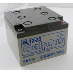 Batteries au plomb GEL étanches VRLA ACEDIS GL12-25 12V 28.8Ah