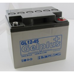 Batteries au plomb GEL étanches VRLA GL12-45 12V 46.5Ah
