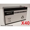 Batteries pour Onduleur (ASI) OPTI-UPS DS20000B 