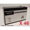 Batteries Onduleur DELTA ULTRON DPS-1200K360 A 3 Phase 