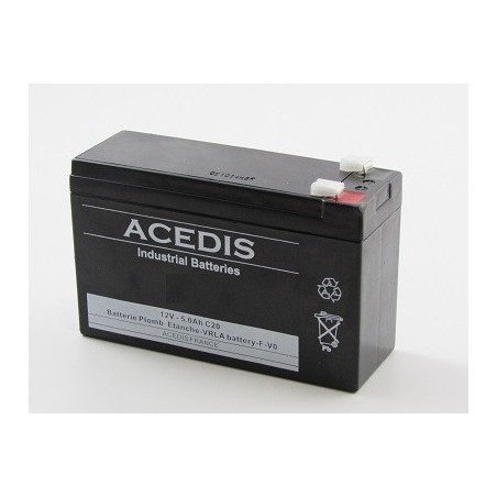 Pack Batterie 12v pour onduleur  MGE Pulsar ellipse 500 IEC