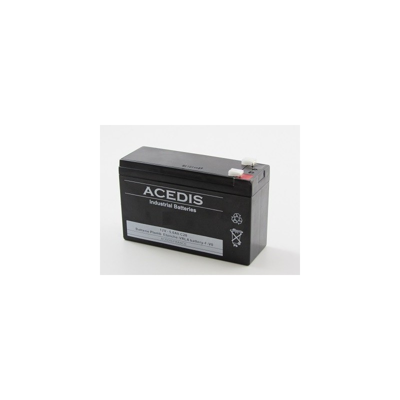 Pack Batterie 12v pour onduleur  MGE Pulsar ellipse 500 USBS IEC