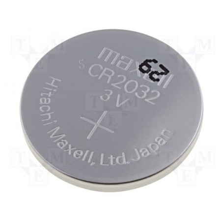 Pile bouton lithium CR2032 MAXELL 3V 210mAh (233)