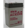 Peg Perego Batterie 6v 5ah  plomb étanche AGM ACDIS STD5S (2609)