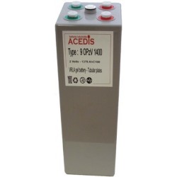 Batteries Entanche Gélifie  tubulaires OPZV 8OPzV800 2V 1200Ah ACEDIS (2706)