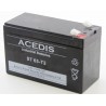 Batterie plomb étanche AGM ACEDIS ST65T2 12V 7,2Ah T2