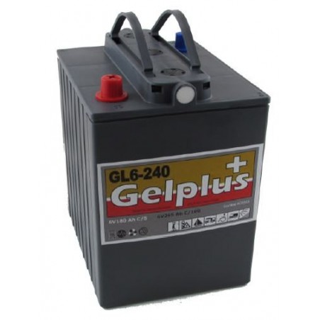 Batteries au plomb GEL étanches VRLA GL6-240 6V 240Ah a decharge lente