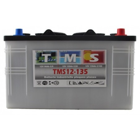 Batterie Décharge lente 12V 135Ah ACEDIS MS12-135
