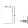 Batteries à plaques tubulaires  7OPZS490 2V 750Ah  - 2