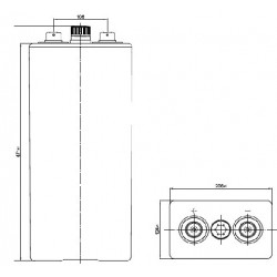 Batteries à plaques tubulaires  5OPZS350 2V 550Ah  - 2