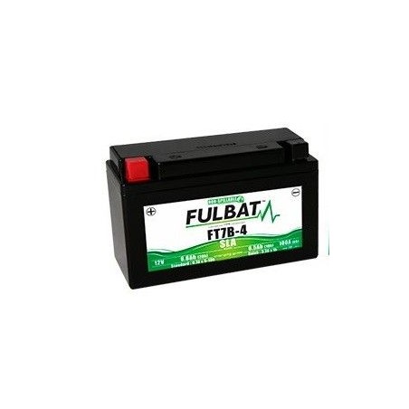 Batterie Moto Fulbat YT7B-4 / FT7B4 12V 6Ah