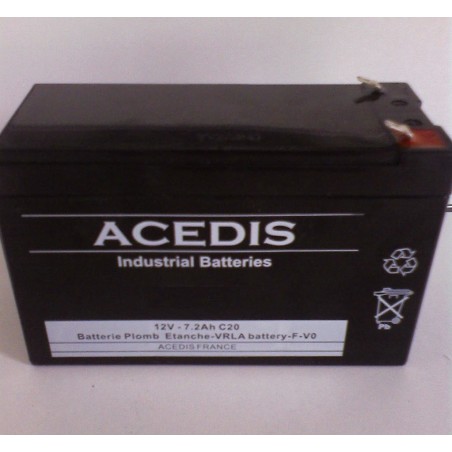 Pack Batterie 12v pour onduleur  MGE Pulsar S4 (580)